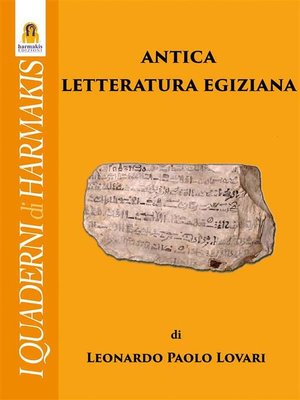 cover image of Antica Letteratura Egiziana